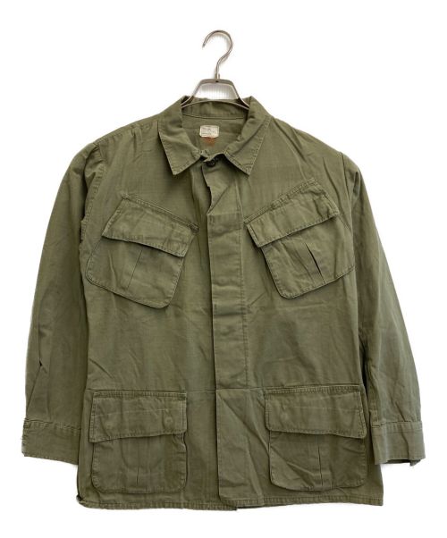 US ARMY（ユーエスアーミー）US ARMY (ユーエス アーミー) ジャングルファティーグジャケット カーキ サイズ:SMALL LONGの古着・服飾アイテム