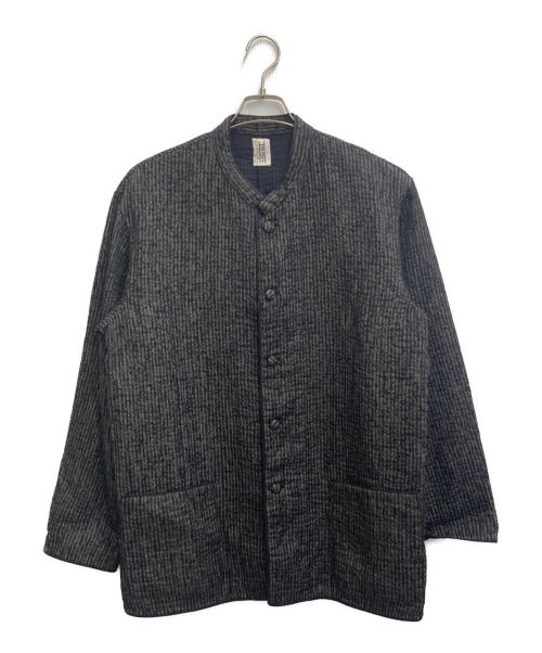 HaaT（ハート イッセイ ミヤケ）HaaT (ハート イッセイ ミヤケ) スタンドカラージャケット ブラック サイズ:SIZE MDの古着・服飾アイテム