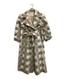 HER LIP TO（ハーリップトゥ）の古着「Double Breasted Wool-Blend Coat」｜ベージュ