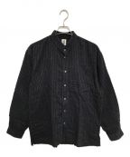 ISSEY MIYAKE HaaTイッセイミヤケハート）の古着「刺繍シャツジャケット」｜ネイビー