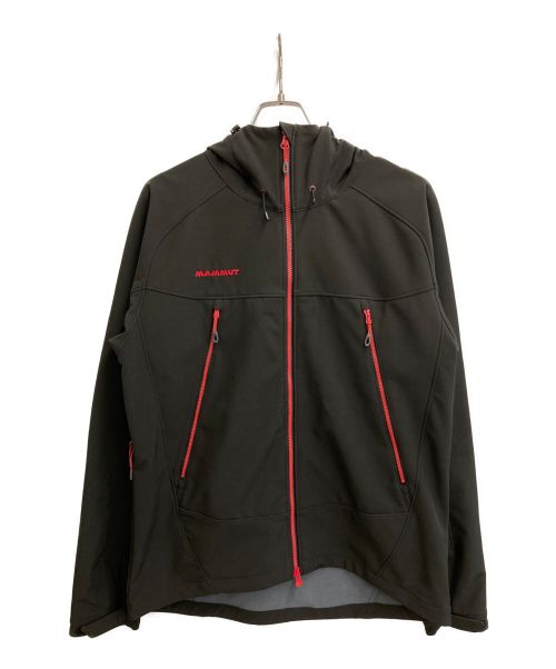 MAMMUT（マムート）MAMMUT (マムート) SOFtech Winter Storm Jacket レッド×ブラック サイズ:SIZEXLの古着・服飾アイテム