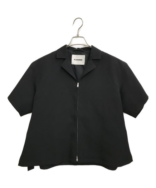 JIL SANDER（ジルサンダー）JIL SANDER (ジルサンダー) 半袖シャツ ブラック サイズ:SIZE32の古着・服飾アイテム