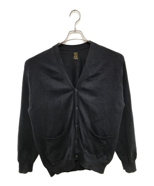 BATONER（バトナ―）BATONER (バトナ―) シーアイランドコットンVネックカーディガン グレー サイズ:SIZE２の古着・服飾アイテム