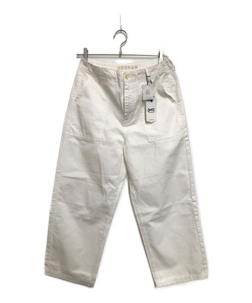Denham（デンハム）Denham (デンハム) テーパードデニムパンツ ホワイト サイズ:Sの古着・服飾アイテム