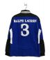 POLO RALPH LAUREN (ポロ・ラルフローレン) スノーポロチャレンジラガーシャツ ブルー×ホワイト サイズ:SIZE S：6000円