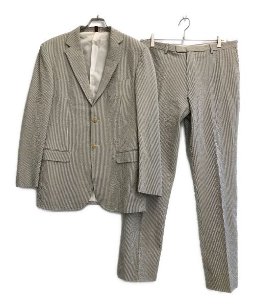 GIVENCHY（ジバンシィ）GIVENCHY (ジバンシィ) シアサッカーセットアップスーツ グレー サイズ:SIZE 50の古着・服飾アイテム