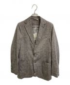 CIRCOLO 1901チルコロ1901）の古着「ストレッチジャージーヘリンボーンシングル2Bジャケット」｜グレー