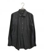COMME des GARCONS HOMME PLUSコムデギャルソンオムプリュス）の古着「アーカイブシルクシャツ」｜ブラック
