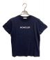MONCLER（モンクレール）の古着「ロゴプリントTシャツ」｜ネイビー