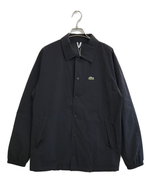 LACOSTE（ラコステ）LACOSTE (ラコステ) シグネチャーコーチジャケット ブラック サイズ:SIZE 50の古着・服飾アイテム