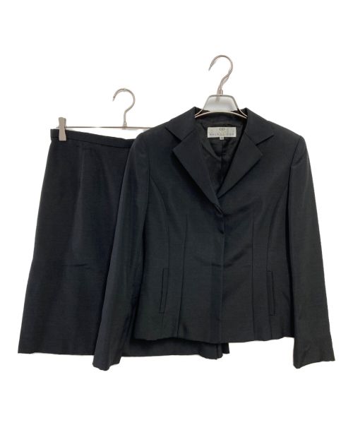 BALENCIAGA（バレンシアガ）BALENCIAGA (バレンシアガ) ヴィンテージセットアップスーツ ブラック サイズ:40の古着・服飾アイテム
