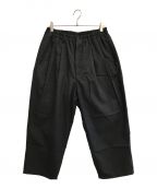 COOTIE PRODUCTIONSクーティープロダクツ）の古着「Glen Check T/W 2 Tuck Easy Ankle Pants」｜ダークグレー