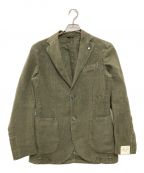 L.B.M.1911エルビーエム1911）の古着「リネンテーラードジャケット」｜オリーブ