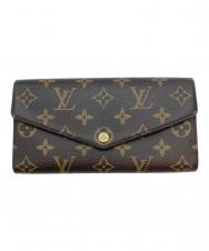 LOUIS VUITTON (ルイ ヴィトン) ポルトフォイユ・サラ ブラウン