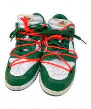 NIKE (ナイキ) OFFWHITE (オフホワイト) Dunk Low "White/Pine Green" サイズ:SIZE 28㎝