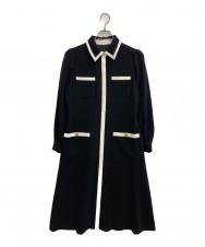 GRACE CLASS (グレースクラス) バイカラーシャツドレス ブラック サイズ:SIZE S (36)