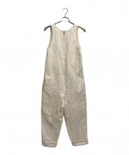 beautiful people (ビューティフルピープル) acetate linen cloth salopetto pants アイボリー サイズ:SIZE 36