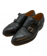 JOHN LOBB (ジョンロブ) ウィリアム ダブルモンクストラップシューズ ブラック サイズ:SIZE 7EE last:9795