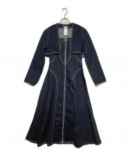 AMERI (アメリ) BOLERO SET DENIM DRESS インディゴ サイズ:SIZE S 未使用品