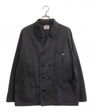 DANTON (ダントン) シェフジャケット ブラック サイズ:SIZE 42
