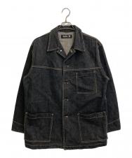 im product (アイムプロダクト) デニムジャケット ブラック サイズ:SIZE M
