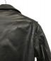 中古・古着 Schott (ショット) ボアライナー付きシングルライダースジャケット ブラック サイズ:36：9800円