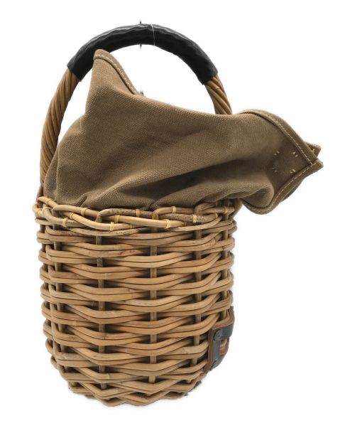 マグ　ebagos　エバゴス　カゴバッグ　ブライドルマグ　黒