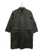 COMME des GARCONS HOMME（）の古着「オーバーサイズコーティング綿コート」｜ブラック