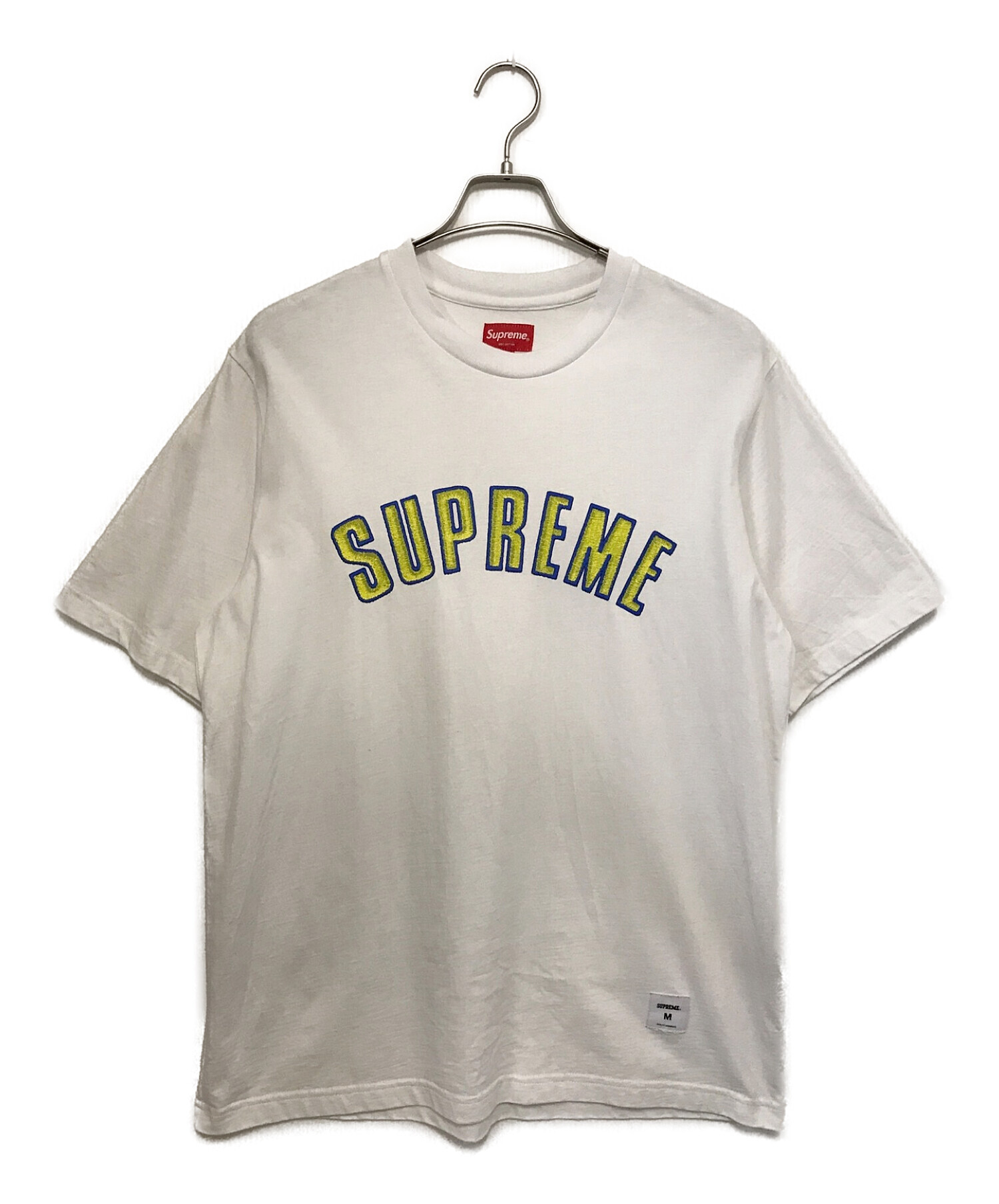 SUPREME (シュプリーム) Printed Arc Logo S/S Top（アーチロゴTシャツ） ホワイト サイズ:M