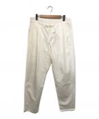 MONITALY（）の古着「Drop Crotch Pants（ドロップクロッチパンツ）」｜ホワイト