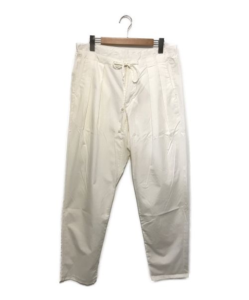 MONITALY（モニタリー）MONITALY (モニタリー) Drop Crotch Pants（ドロップクロッチパンツ） ホワイト サイズ:Mの古着・服飾アイテム