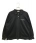 LEONARD SPORT（レオナール スポーツ）の古着「金釦ポロシャツ」｜ブラック
