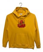 X-LARGEエクストララージ）の古着「ROSE PARTY PULLOVER HOODED SWEAT」｜イエロー