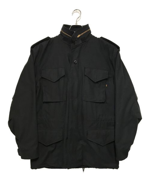ALPHA（アルファ）ALPHA (アルファ) COLD WEATHER COAT / コールドウェザーコート ブラック サイズ:Sの古着・服飾アイテム