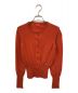 Vivienne Westwood RED LABEL（ヴィヴィアンウェストウッド レッドレーベル）の古着「オーブ刺繍ニットカーディガン」｜オレンジ
