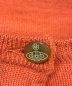 中古・古着 Vivienne Westwood RED LABEL (ヴィヴィアンウェストウッド レッドレーベル) オーブ刺繍ニットカーディガン オレンジ サイズ:S：7800円