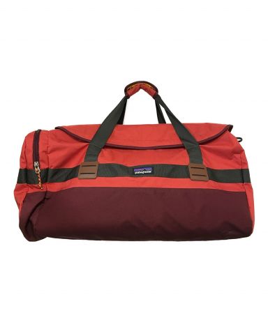 Patagonia アメリカ製　大容量ボストンバッグ 赤 パタゴニア ボストンバッグ 赤 【公式通販】