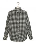 INDIVIDUALIZED SHIRTSインディビジュアライズドシャツ）の古着「チェックシャツ」｜ブラック