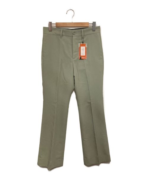 LIBERUM（リベルム）LIBERUM (リベルム) センタープレスパンツ グリーン サイズ:Ｓの古着・服飾アイテム