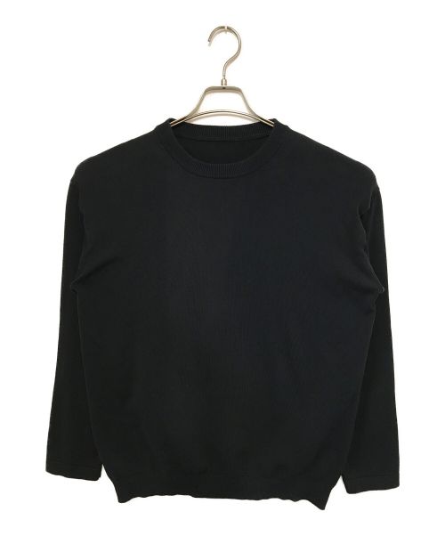 crepuscule（クレプスキュール）crepuscule (クレプスキュール) ハイゲージニットセーター ブラック サイズ:Fの古着・服飾アイテム