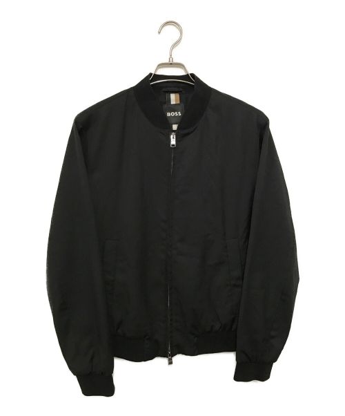 BOSS（ボス）BOSS (ボス) ジップアップジャケット ブラック サイズ:44の古着・服飾アイテム