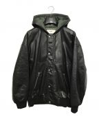 CELINEセリーヌ）の古着「Oversized Blouson Jacket / オーバーサイズ ブルゾンジャケット」｜ブラック