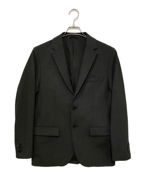PLST（プラステ）PLST (プラステ) ブラッシュドバックジャケット セットアップ グレー サイズ:Sの古着・服飾アイテム
