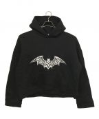 HEAVEN CAN WAITヘブンキャンウェイト）の古着「Batwing hoodie」｜ブラック