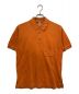 HERMES（エルメス）の古着「ポロシャツ」｜オレンジ