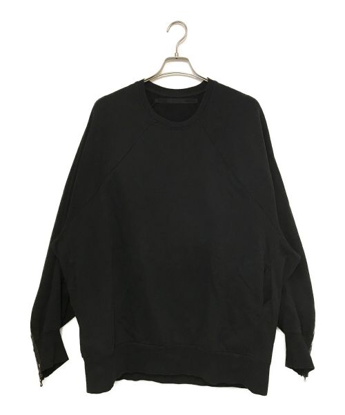 NILoS（ニルズ）NILoS (ニルズ) Slashing Sweat Shirt ブラック サイズ:2の古着・服飾アイテム