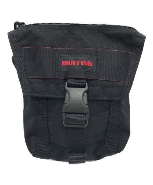 BRIEFING（ブリーフィング）BRIEFING (ブリーフィング) ショルダーポーチ ブラックの古着・服飾アイテム