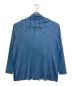 BALENCIAGA (バレンシアガ) オーバーサイズ ストライプニットシャツ ブルー サイズ:XS：28000円