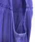 中古・古着 ne quittez pas (ヌキテパ) Dobby Stripe Plain Gather Sleeveless Dress ブルー サイズ:不明：8000円