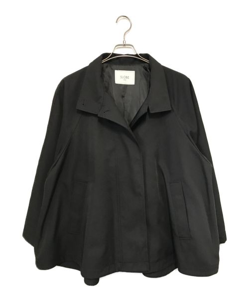 SLOBE IENA（スローブ イエナ）SLOBE IENA (スローブ イエナ) テントラインショートコート ブラック サイズ:FREEの古着・服飾アイテム